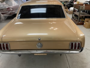 1965 Mustang Coupe Gold