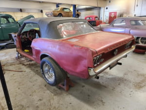 1967 Ford Mustang Convertible Restoration